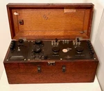 Vintage Leeds & Northrup Potentiometer Model 8662 In Original Wood Box, 1950's. Fixed Price $60.00.