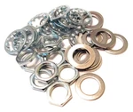 12 Sets Us Thread 3/8 Inch X 32 Potentiometer Nuts Trim Lock Washers. Fixed Price $17.21.