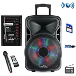 Befree Sound 15 Inch Bluetooth Rechargeable Party Speaker With Illuminatiing Lig. Fixed Price $114.14.
