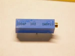5 Bourns 3006p-1-202 Trimpot 2k 15turn Rectangular Cermet Trimmer Potentiometers. Fixed Price $14.99.