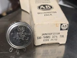 Vtg New Nos Allen Bradley Ja1n200p101ua Potentiometer 100 Ohms 10% Tol. Fixed Price $19.99.