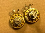 Matched Pair 1955 Allen-bradley 10k Ohm Potentiometers Linear Guitar Amp Pots. Fixed Price $40.00.