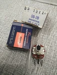 (1) Mallory Su-20 Dpst Switch For Midgetrol Series Potentiometers (n.o.s.). Fixed Price $19.98.
