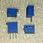 (4 Piece Lot) 3299x-1-503, Bourns, Trimmer 50k Ohm 0.5w Pc Pin Side. Fixed Price $17.70.