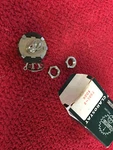 380c2 100k Ohm Clarostat Potentiometer 2 Watt 1/4" Shaft Nos. Fixed Price $6.00.