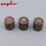 Guyker Electric Guitar Bass Knobs Bronze Brass Bullet Case Style 3pcs. Fixed Price $16.99.