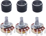 Twtade / 3pcs Wh138 100k Ohm Potentiometer Single Turn Rotary Linear Variable Po. Fixed Price $13.94.