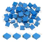 50pcs 10k Ohm 3296w Multi-turn Potentiometer For Resistor Adjustment. Fixed Price $15.68.