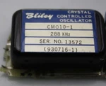 Vintage Bliley Crystal Controlled Oscillator Cm010-1 288 Khz 930716-1 Ham Radio. Fixed Price $30.00.