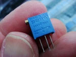 Lot Of 12 Pieces 25-turn 2k-ohm Bourns Trimpots 3296z-1-202 - New And Unused. Fixed Price $25.00.