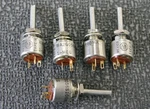 5 Pieces Allen Bradley Ab Type W 1 Meg Ohm 1/8" Linear Potentiometer 0.5w 10%. Fixed Price $49.99.