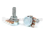 5pcs B500k Ohm Linear Taper Rotary Potentiometer 3 Pin 15mm Shaft With Nuts New. Fixed Price $5.78.