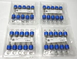 (40/pcs) Bourns 3541h-520-502l Dc 2322m 5k Ohm Potentiometer (x40). Fixed Price $158.95.