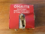 Ohmite Rheostat 100 Watts 1k Ohm Variac Model K, 0.316 Max Amps, Nos. Fixed Price $20.00.