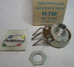 Centralab Fastatch F1-750 Potentiometer Taper C1 Wirewrap No Shaft Open Back. Fixed Price $9.99.