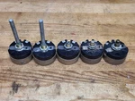 Lot Of 5 Clarostat Potentiometers Rheostast Vintage Stereo Audio Amplifier. Fixed Price $30.00.
