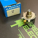 A43-50 - Clarostat 50 Ohm Potentiometer. Fixed Price $62.94.