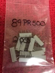 89pr500 Beckman Trimmer Resistors - Through Hole 3/4" Rect 500 10% 20-turn. Fixed Price $10.00.