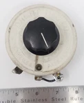 Vintage Ohmite 0453 300 (ohm) 0.58a 214l Rheostat + Knob Potentiometer 7754. Fixed Price $12.50.