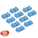 Uxcell Blue Potentiometer Knobs 10pk For Guitar Console Volume Bass Insert Shaft. Fixed Price $20.00.