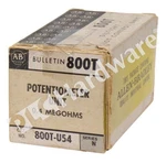 Open Pre-owned Allen Bradley 800t-u54 /n 30.5mm 0.4 Megohm Resistive Element. Fixed Price $157.60.