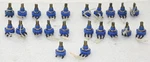 (lot Of 22) Used Bourns 2.5k Ohm Panel Mount Potentiometer P/n 3859a-an6-252a. Fixed Price $34.98.