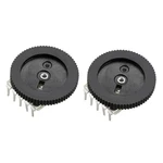 B103 16x2mm 10k Ohm Double Tapered Composition Volume Wheel 2pcs. Fixed Price $6.15.