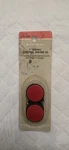 Nos Archer Radio Shack 274-433 1" (25mm) Control Knobs (2) Red And Black.. Fixed Price $12.99.