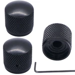 Taiss/3pcs Black Metal Dome Knobs Electric Guitar Volume Tone Control. Fixed Price $11.82.
