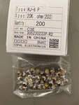 5 Pcs Rj-6p203 Nidec Copal Trimmer Cermet 20k Single Turn Top Adjust 500mw 10%. Fixed Price $8.90.