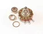 Lot Of 2 Clu-5031 Ohmite Potentiometer 50 Kohm, 2w Rotary. Fixed Price $39.99.