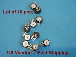 5 Kohms 0.15w Through Hole Trimmer Potentiometer 1.0 Turn Vertical Mount 10 Pcs.. Fixed Price $10.00.