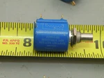 (8) Bourns 3500s-1-201 200 3% Potentiometers. Fixed Price $45.00.
