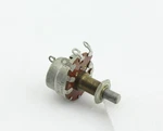 Vintage 1966 Stackpole 400k Ohm Potentiometer Audio Taper Switched Brass Bushing. Fixed Price $17.86.