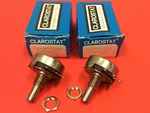 Clarostat - P/n: Dja1n056s254ua Potentiometer Lot Of (2) New. Fixed Price $24.99.