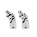 Uxcell 2 Pcs 1/4 Inch Drive Spring Loaded Universal Joint Socket Cr-v. Fixed Price $15.50.