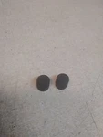 Lot Of 2 Raytheon G70-2-2g Black Knobs Ms91528-1d2b. Fixed Price $13.99.