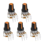 5pcs 500k Ohm Wh148 Rotary Potentiometer For 3 Pin Variable Resistor. Fixed Price $9.32.