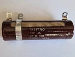 Memcor Adjustable Wire Wound Resistor Pn Rx36v360, 36 Ohm, +/-5% Tol., 78w, Nos. Fixed Price $19.95.