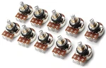 10x Bourns 500k Pot 3/8 Short Split Shaft Audio Taper Low Friction Rotation. Fixed Price $46.99.