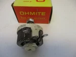 Ohmite Rheostat L0142, 3 Ohms, 25 Watt, Model H. Fixed Price $79.00.