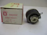 Ohmite Rheostat 0142, 10 Ohms, 25 Watt, Model H,. Fixed Price $80.00.