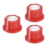 Set Of 3 Potentiometer Knobs To Fit Uxcell 1/4 Shaft Pots, Screw Brass I. Fixed Price $24.07.