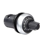 Eaton M22-r10k Potentiometer 22mm Diameter 10,000 Ohm Resistance Silver Bezel Kd. Fixed Price $38.12.
