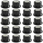 5 Pack Speaker Control Knob, Power Amplifier 20mm Dia Rotary Knobs For 6.4mm. Fixed Price $10.39.