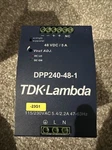Tdk-lambda Dpp240-48-1 Power Supply 115/230vac 5.4/2.2a Input 48vdc 5amp. Fixed Price $50.00.
