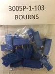 3005p-1-103 Bourns Trimmer 10k Ohm 1w Pc Pin Side 1 Unit. Fixed Price $14.80.