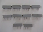 10 Lot Beckman 89pr Multi 20-turn Trimmer Potentiometer Pot 50 To 2 Meg Ohm 3/4". Fixed Price $9.95.