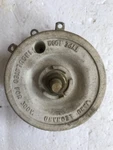 Ward Leonard , 5 100 W, 4.47 A, Single Turn Rheostat. Fixed Price $90.00.