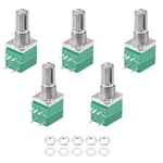 Uxcell Rv097ns Potentiometer B100k Ohm Variable Resistors Single Turn Rotary Car. Fixed Price $14.65.